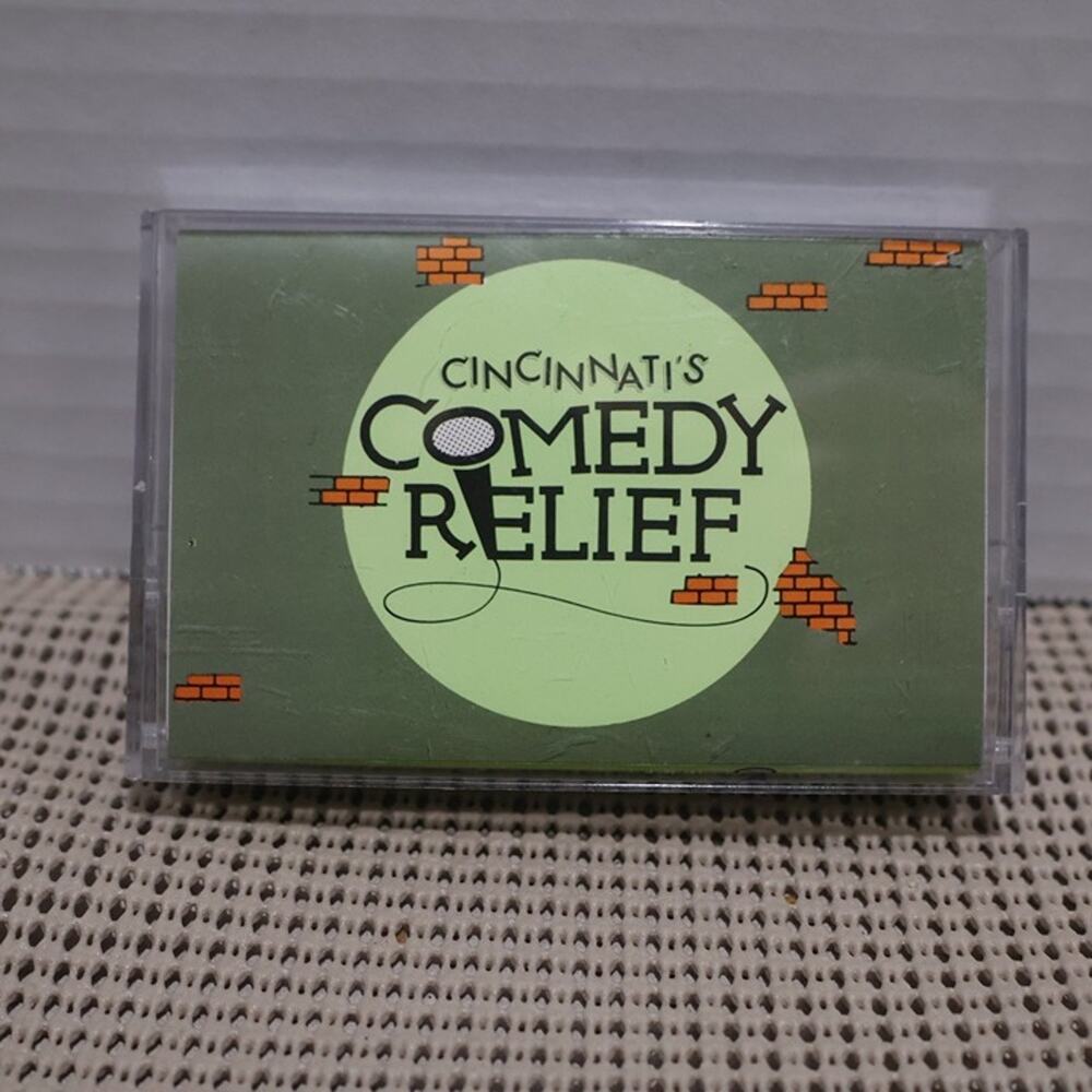 Cincinnati's Comedy Relief Cassette 1990 Misled Production Stand Up
